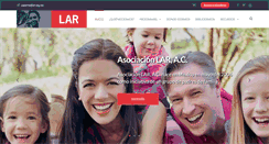 Desktop Screenshot of lar.org.mx